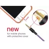 Audiokaapeli 3,5 mm DeLOCK 85599 2 m violetti