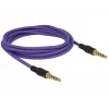 Audiokaapeli 3,5 mm DeLOCK 85599 2 m violetti