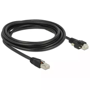 Verkkokaapeli DeLOCK 85669 RJ-45 Cat6 3 m musta