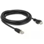 Verkkokaapeli DeLOCK 85669 RJ-45 Cat6 3 m musta