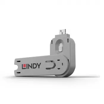 Lindy USB tyyppi A -porttitulpan avain, valkoinen