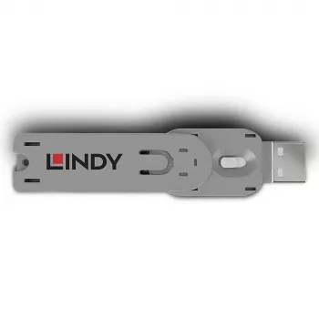 Lindy USB tyyppi A -porttitulpan avain, valkoinen