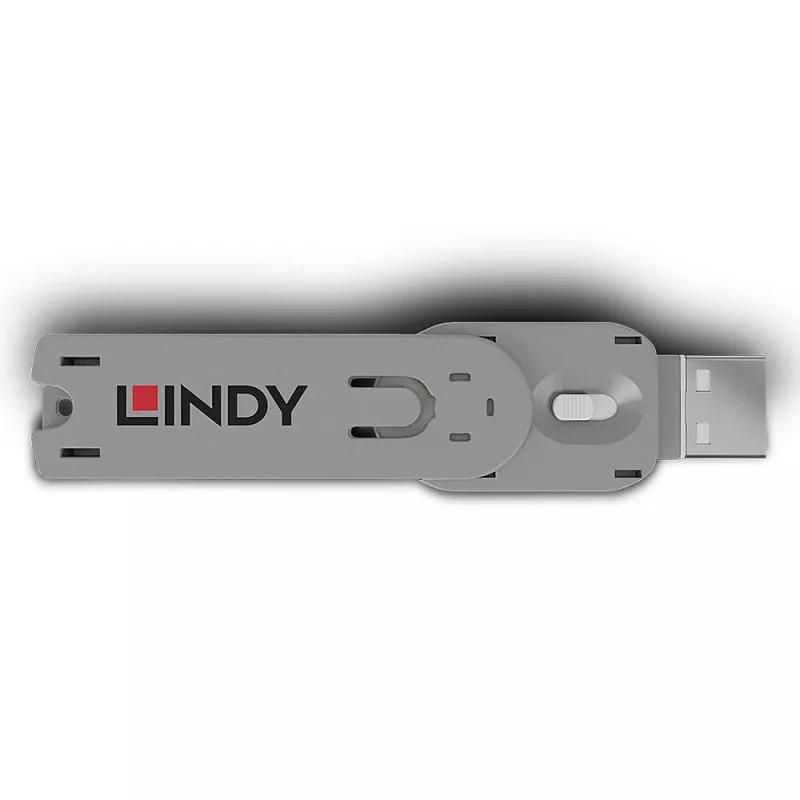 Lindy USB tyyppi A -porttitulpan avain, valkoinen