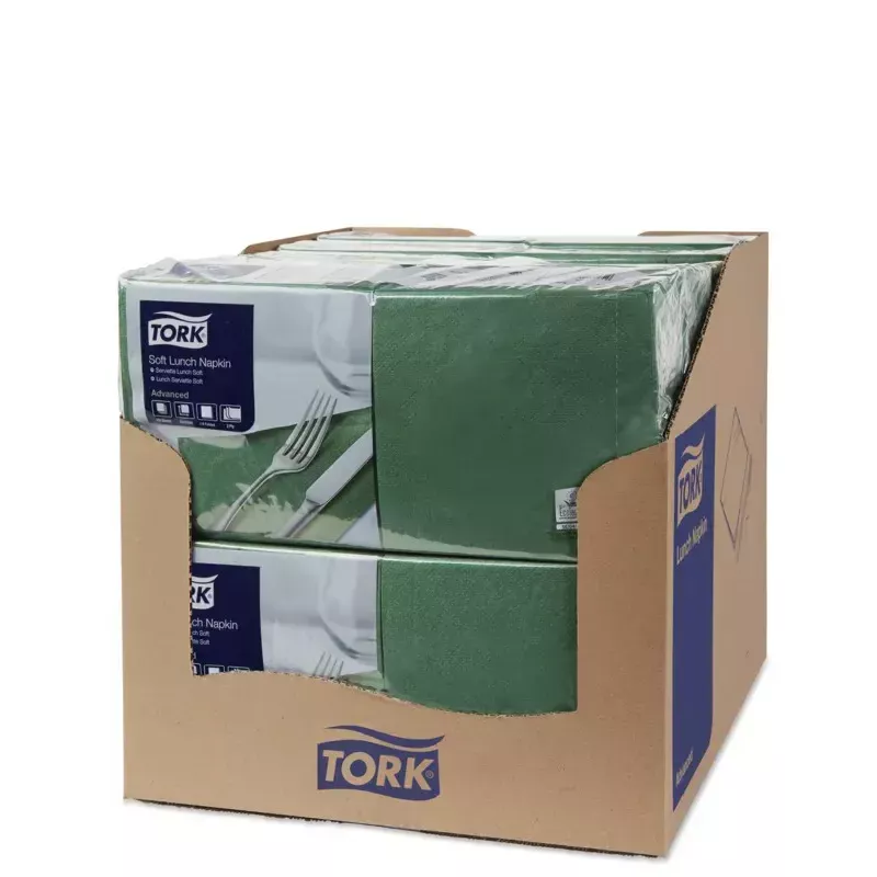 Lautasliinat Tork 150 Soft vihreä 150 kpl