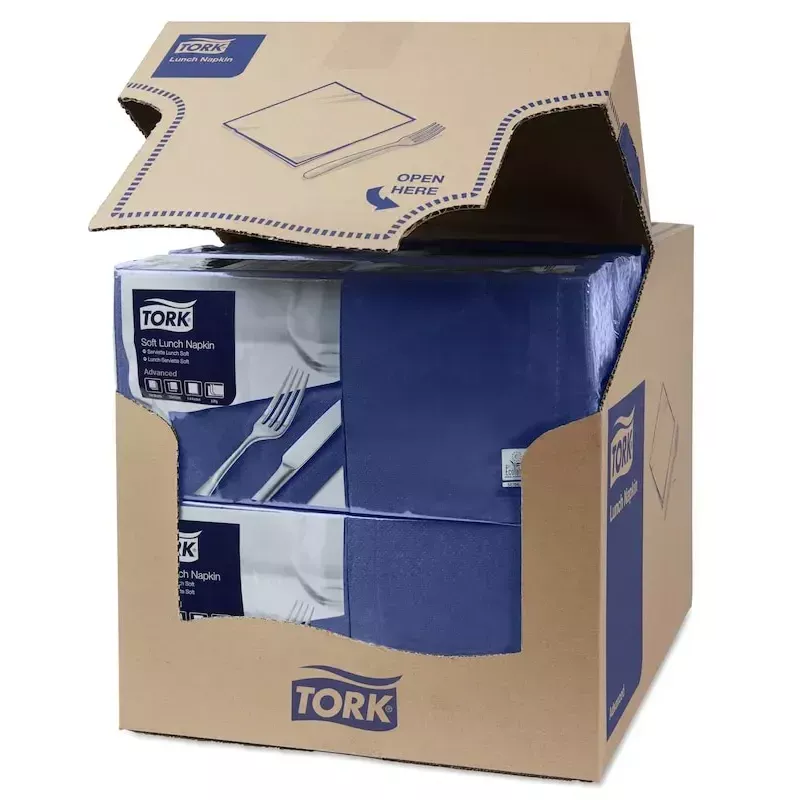 Paperilautasliinat Tork 477412 sininen 150 kpl