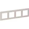 Kehys Legrand Valena Life 4-osainen Uw754004 — asennuskehys 4 moduulille, malli 754004