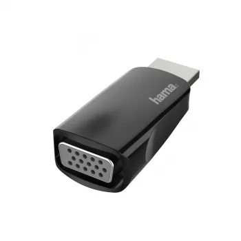 Hama 00200344 kaapeliadapteri HDMI VGA musta
