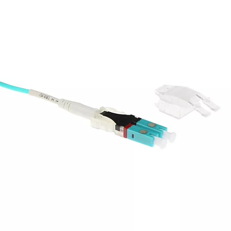 ACT 3 metrin Multimode 50/125 OM3 Polarity Twist kuitukaapeli LC-liittimillä