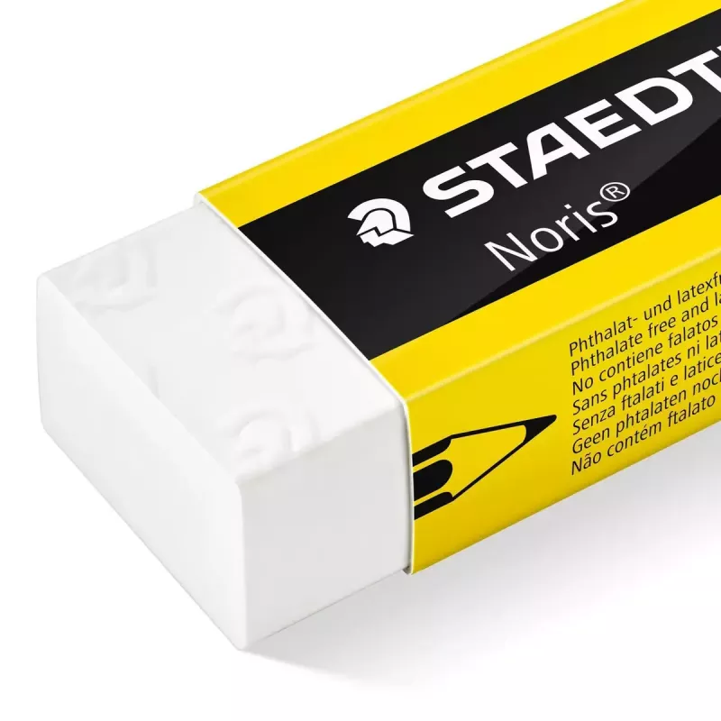 Pyyhekumi Staedtler Noris valkoinen 1 kpl