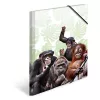 Tavallinen kansio HERMA Monkey Gang polypropeeni A3