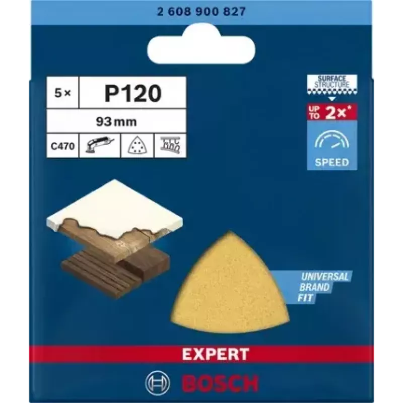 Bosch 2 608 900 827 monitoimityökalun hiomapaperi puu hiomapaperi