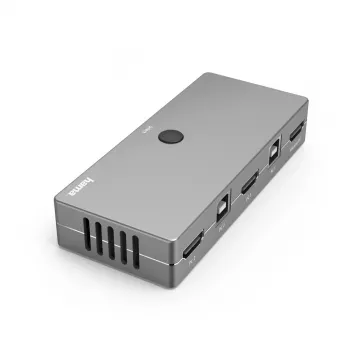 KVM-kytkin Hama 00200135 USB HDMI 4K Ultra HD