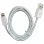 2GO 794888 Lightning-kaapeli 1 m valkoinen USB B