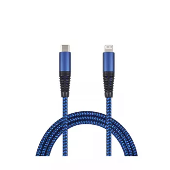 2GO 797196 Lightning-kaapeli 1 m sininen USB-C