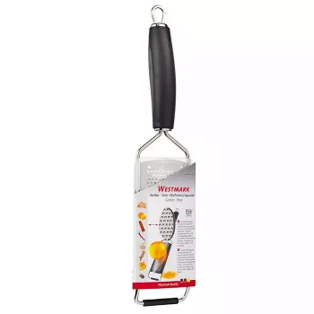 Tasoraastin Westmark Technicus-Square, ruostumattomat terät, musta muovikahva, 65×28×325 mm