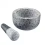 Mortaari ja survin Westmark graniitti harmaa — graniitti, Ø 13 cm, 131×131 mm