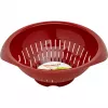 Keittiösiivilä Westmark 2424227R, muovi, pyöreä, 25 cm halkaisija, punainen