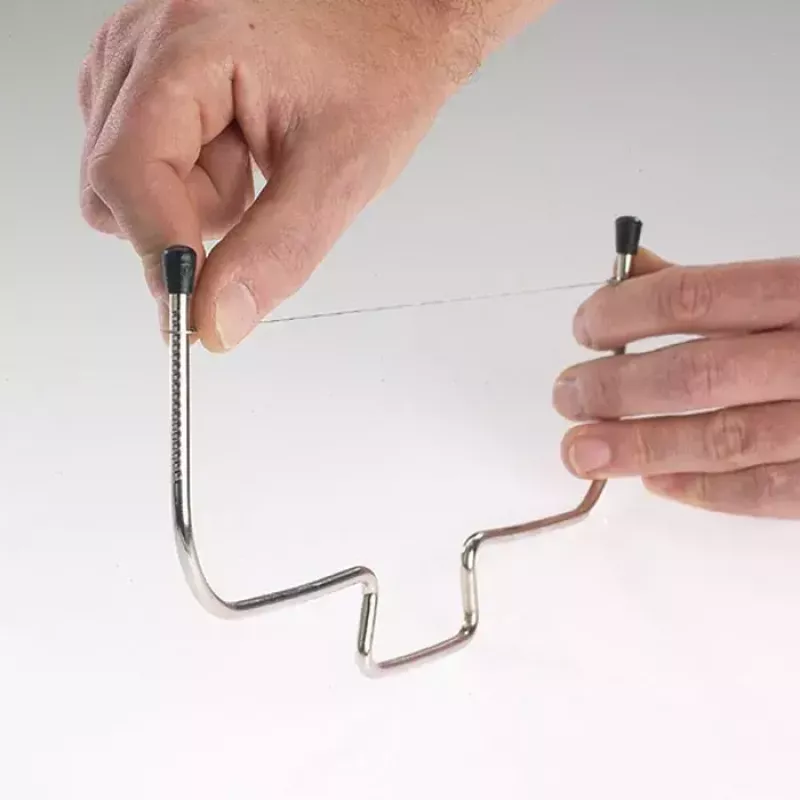Lankainen kakkuveitsi Westmark Simplex‑Duo, ruostumaton teräsrunko, musta, leveys 320 mm