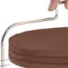 Lankainen kakkuveitsi Westmark Simplex‑Duo, ruostumaton teräsrunko, musta, leveys 320 mm