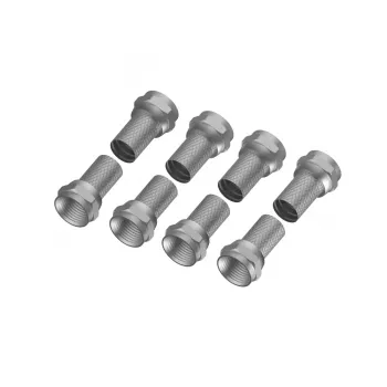 Hama 00305117 koaksiaaliliitin F-tyyppi 8 kpl