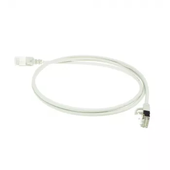 ACT harmaa 7 metrin LSZH U/FTP CAT6A datakeskuksen Slimline-patchkaapeli snagless RJ45-liittimillä