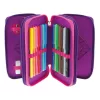 Herlitz TriCase Dip Dye 31 kpl pinkki violetti polyesteri 190x115x70 mm