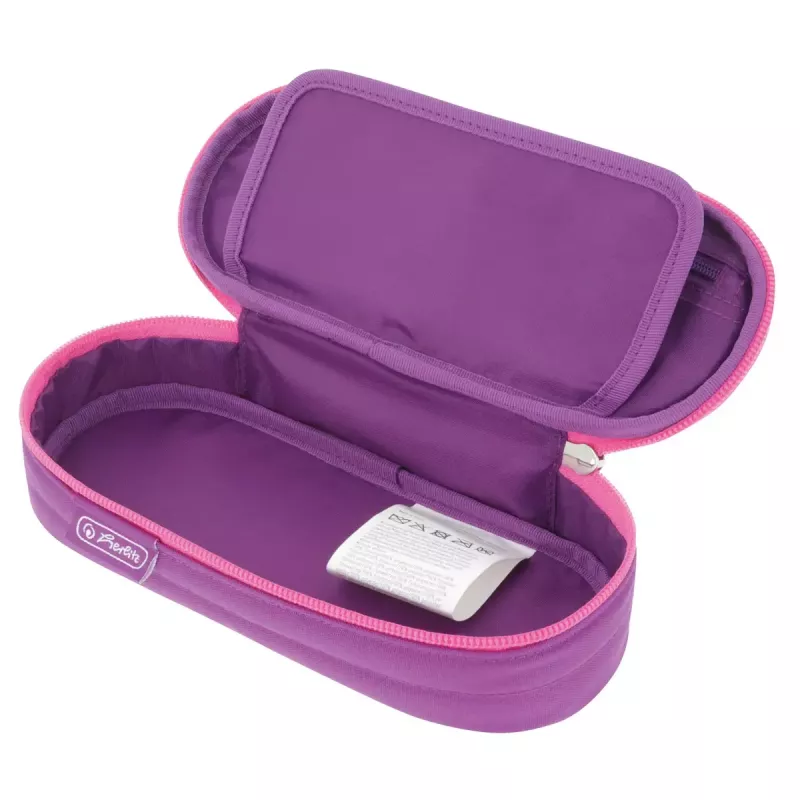 Pennala Herlitz Dip Dye Soft polyesteri pinkki violetti 215x95x60mm