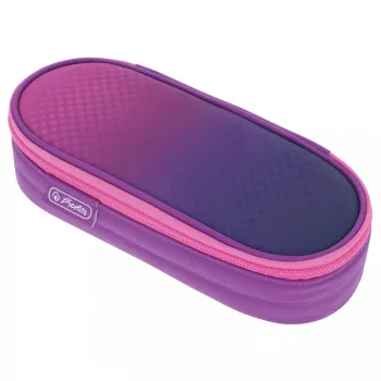 Pennala Herlitz Dip Dye Soft polyesteri pinkki violetti 215x95x60mm