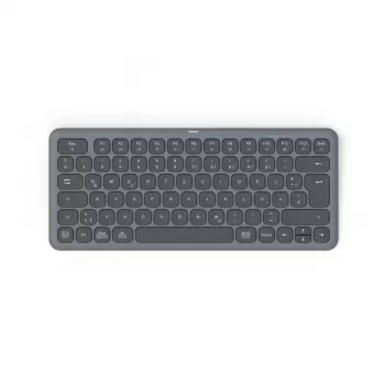 Hama WK-500 näppäimistö koti-/toimistokäyttöön RF langaton + Bluetooth QWERTZ saksa musta, tummanharmaa