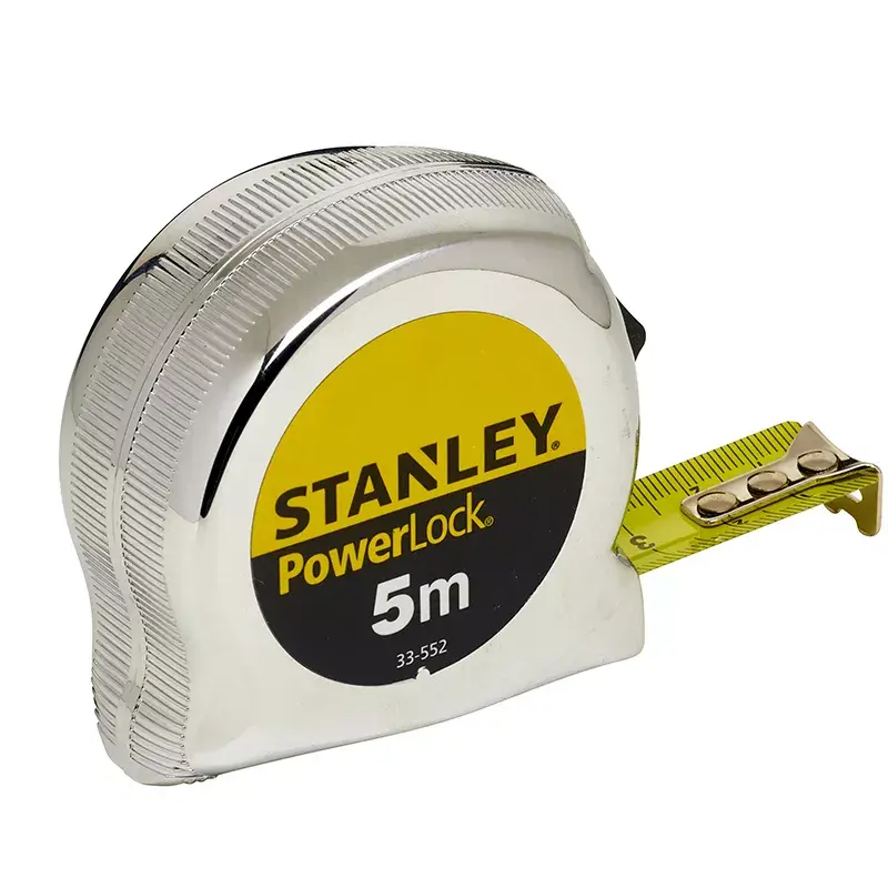 Mittanauha STANLEY Micro PowerLock Metric - kompakti sisäänvedettävä mittanauha, metrinen asteikko