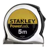 Mittanauha STANLEY Micro PowerLock Metric - kompakti sisäänvedettävä mittanauha, metrinen asteikko
