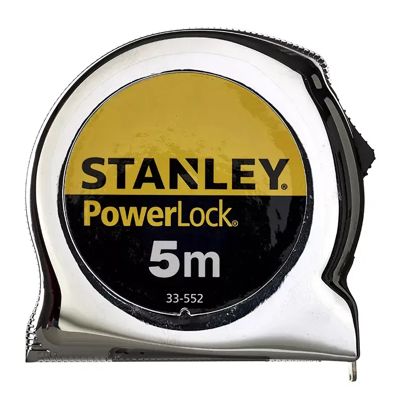 Mittanauha STANLEY Micro PowerLock Metric - kompakti sisäänvedettävä mittanauha, metrinen asteikko
