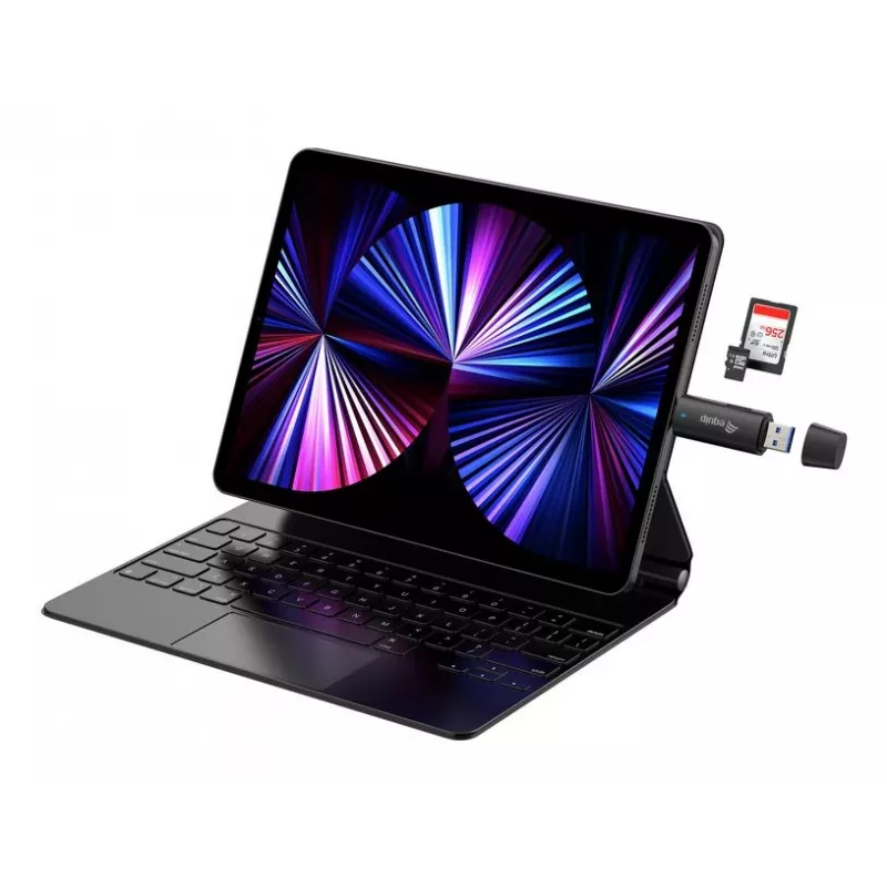Equip 245462 kortinlukija USB 3.2 Gen 1 (3.1 Gen 1) Type-A/Type-C musta