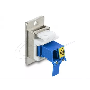 Keystone-moduuli DELOCK 91096, matala rakenne, RJ45-yhteensopiva istukka