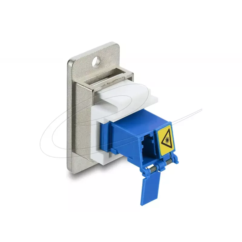 Keystone-moduuli DELOCK 91096, matala rakenne, RJ45-yhteensopiva istukka