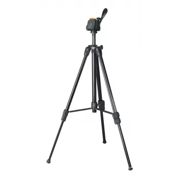 Jalusta HAMA Delta Duo 170 – 3-jalkainen, enimmäiskorkeus 170 cm, vähimmäiskorkeus 62 cm, kantavuus 4 kg, paino 1,85 kg, musta