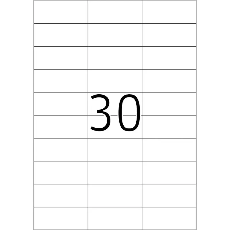 HERMA Premium -tarrat A4 70x29,7 mm 3000 kpl