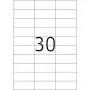HERMA Premium A4 70x29,7 mm valkoinen paperi matta 6000 kpl