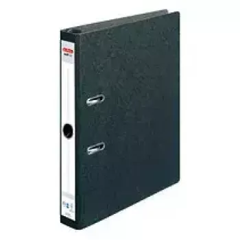 Renkaallinen kansio Herlitz 10842292 A4 musta