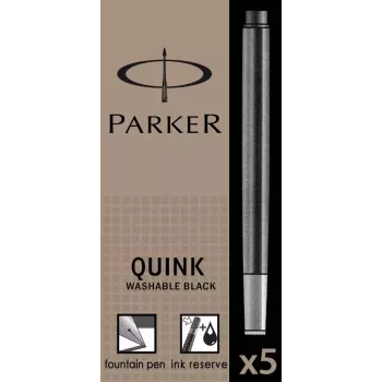 Parker-patruuna musta 5 kpl