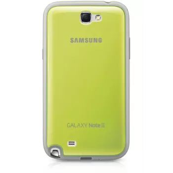 Samsung Protective Cover+ EFC-1J9B takakuori Galaxy Note II -puhelimelle, vihreä