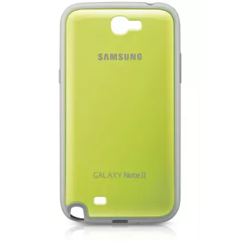 Samsung Protective Cover+ EFC-1J9B takakuori Galaxy Note II -puhelimelle, vihreä