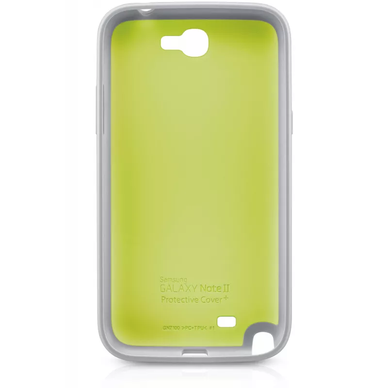 Samsung Protective Cover+ EFC-1J9B takakansi Galaxy Note II -puhelimelle, vihreä
