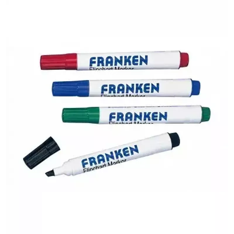 Tussi Franken Z2203 4 kpl musta sininen vihreä punainen