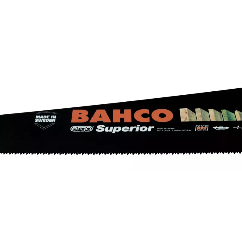 Bahco 2600-19-XT-HP Superior käsisaha, 475 mm, 9 TPI