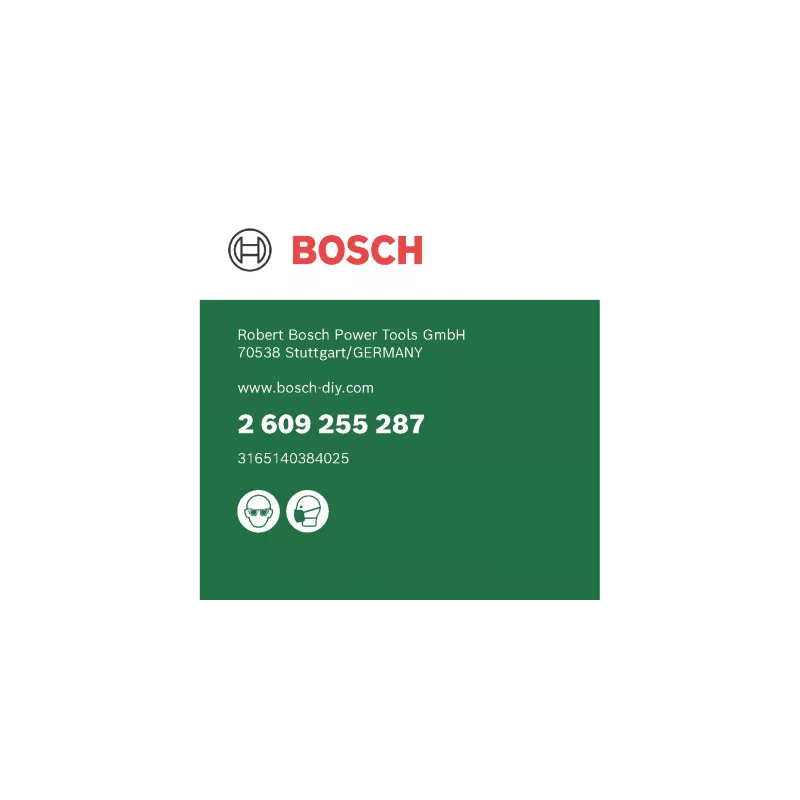 Bosch 2 609 255 287 poranterä 1 kpl