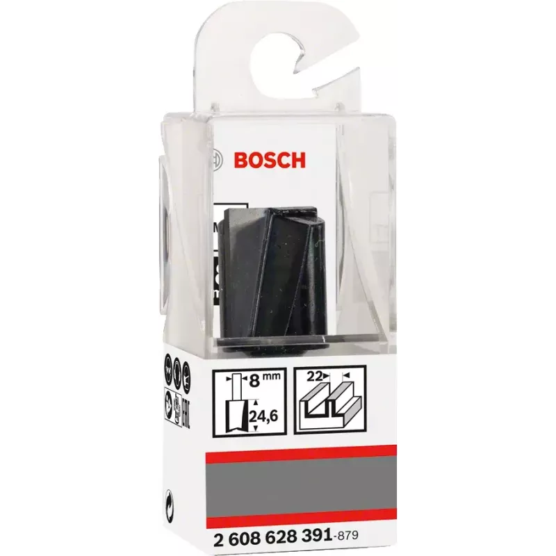 Bosch 2 608 628 391 suora jyrsin pituus 56 mm työpituus 2,5 cm