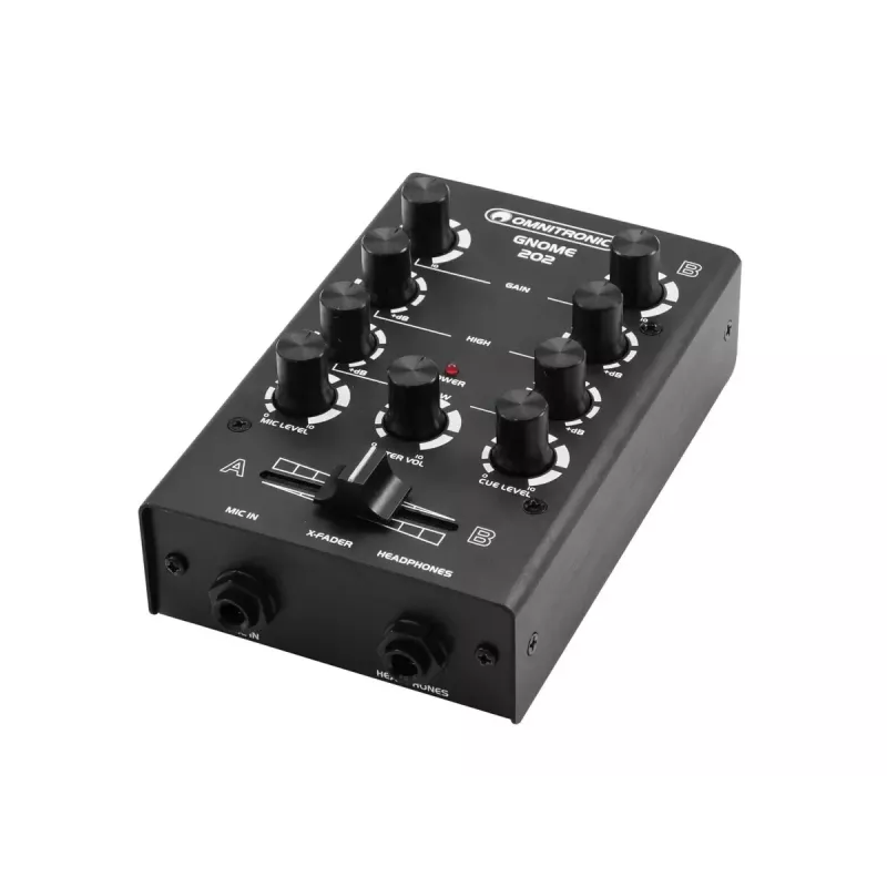 Mikseri Omnitronic GNOME-202 2 kanavaa 20 - 20000 Hz musta