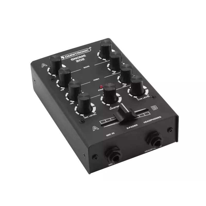 Mikseri Omnitronic GNOME-202 2 kanavaa 20 - 20000 Hz musta