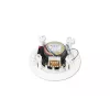 Laajakaistakaiutin Omnitronic 80710210 valkoinen johdollinen 5 W